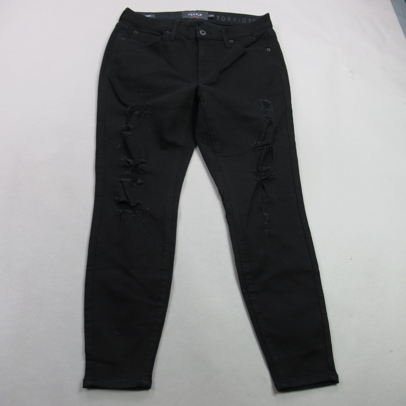Torrid Jeans Womens 12 Straight Leg Casual Pockets Casual Black High Skinny Torrid Jeans Womens 12 Straight Leg Casual Pockets Casual Black High Skinny