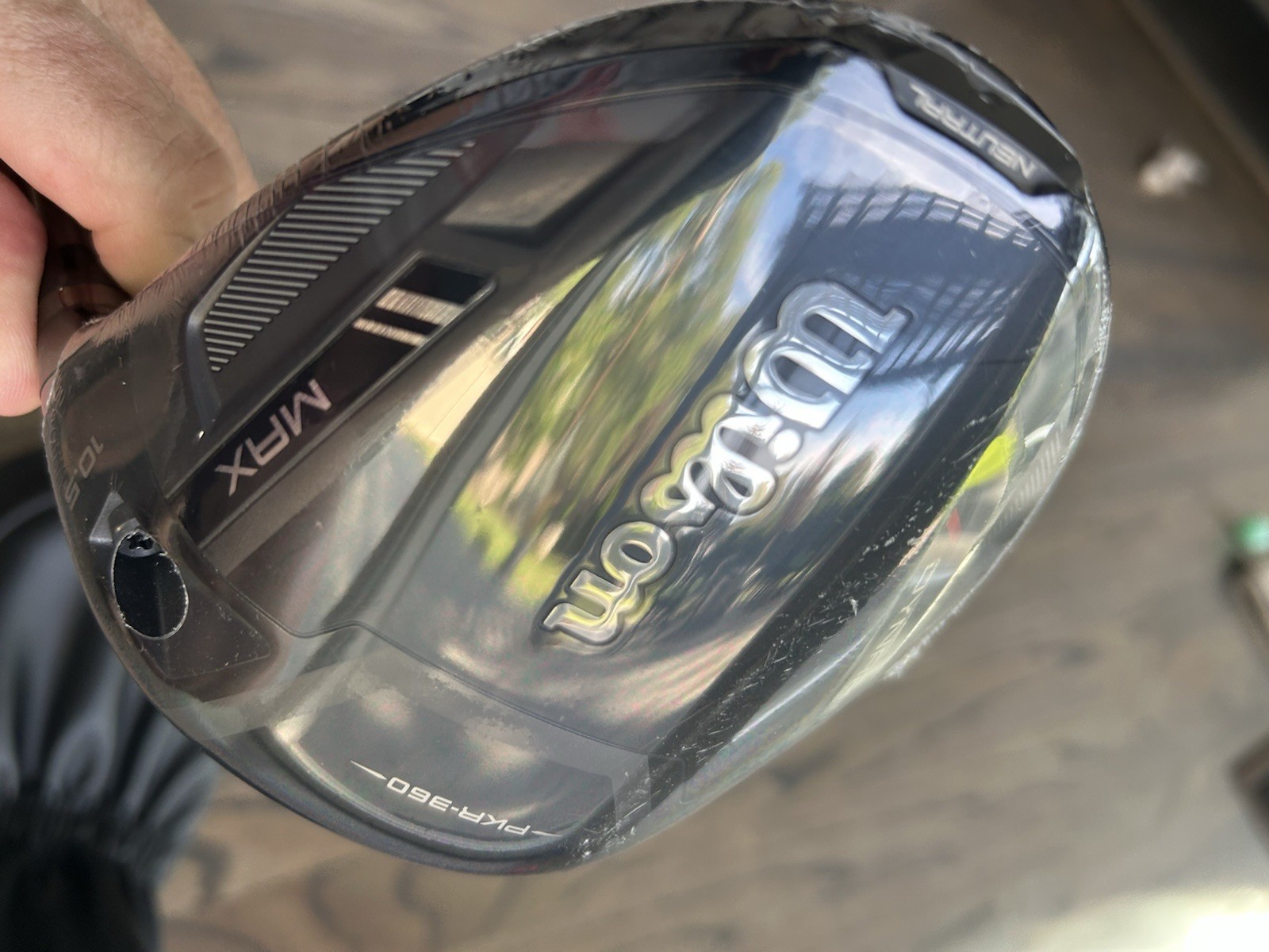 Wilson Dynapwr Max 10.5 Graphite Flex Driver New Wilson Dynapwr Max 10.5 Graphite Flex Driver New