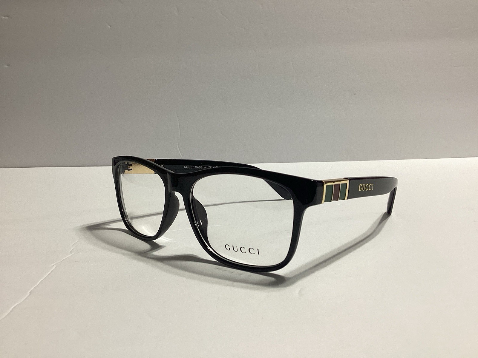 Designer Transparent Eyeglasses Frame Women\'s Black Full Rim Rectangle Designer Transparent Eyeglasses Frame Women\'s Black Full Rim Rectangle
