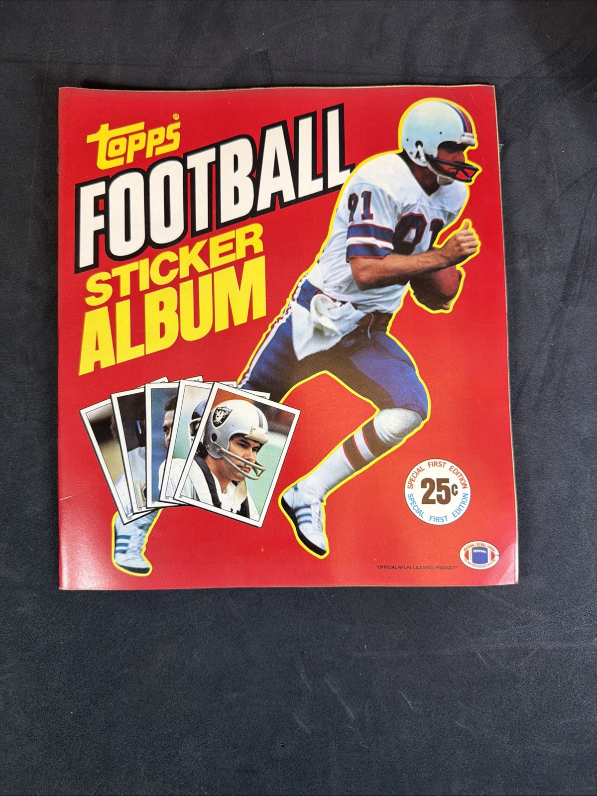 Topps 1981 Football NFL Sticker Book Album Complete 100% - MINT Topps 1981 Football NFL Sticker Book Album Complete 100% - MINT