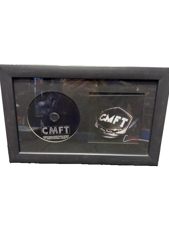 Corey Taylor Signed Slipknot CMFT Autographed CD Album Insert Framed