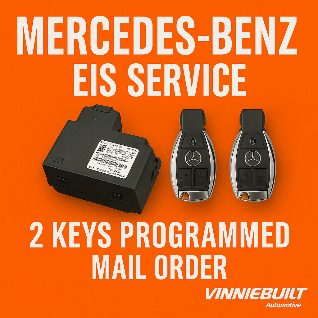 Mercedes W204 EIS 2 Keys Programmed Service C250 C300 C350 Mail-In