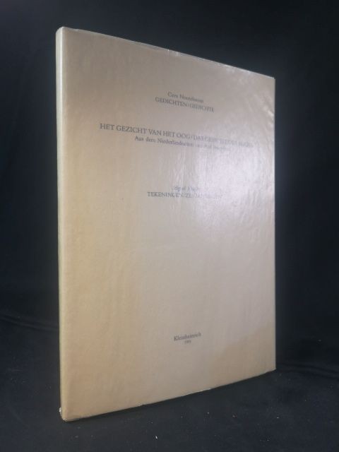 Het Gezicht van het Oog: poems. The Face of the Eye: Poems. Drawing