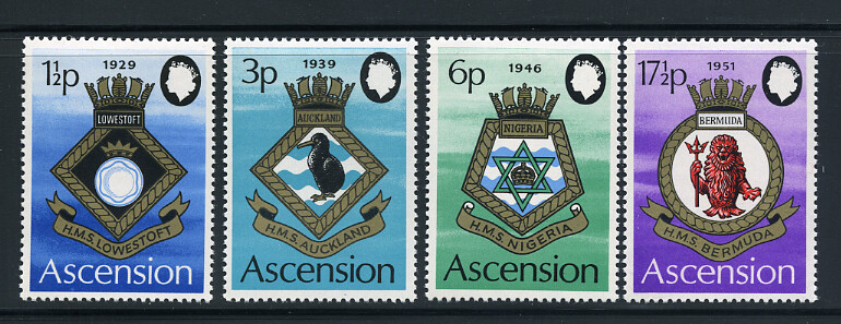 Ascension Island #156-9 MH Stamp Set Mint Hinged 