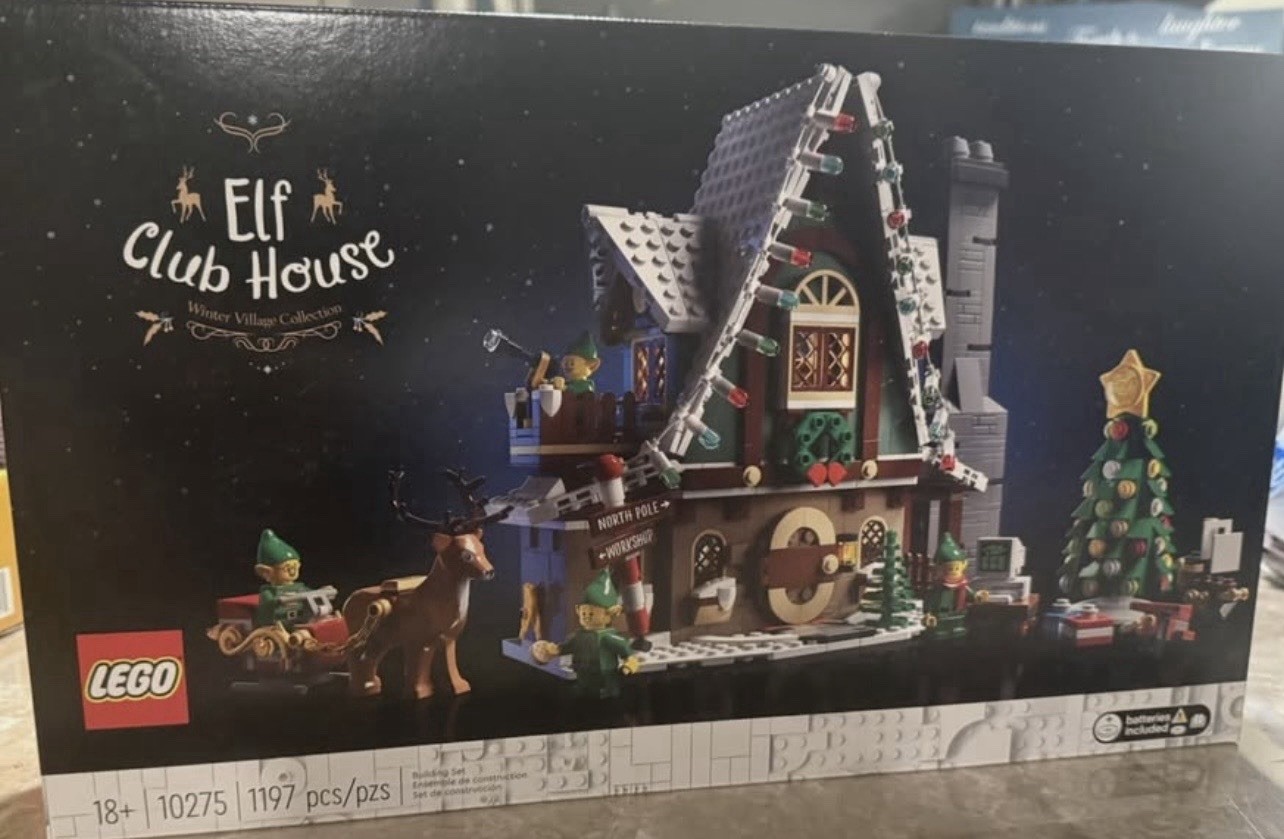 LEGO Icons: Elf Club House (10275) Brand New Sealed Retired Rare Christmas Set LEGO Icons: Elf Club House (10275) Brand New Sealed Retired Rare Christmas Set