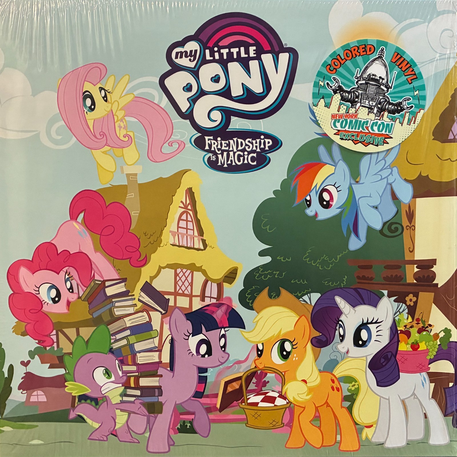 MY LITTLE PONY Friendship is Magic PURPLE VINYL LP - Sealed NYCC Edition -OOP MY LITTLE PONY Friendship is Magic PURPLE VINYL LP - Sealed NYCC Edition -OOP