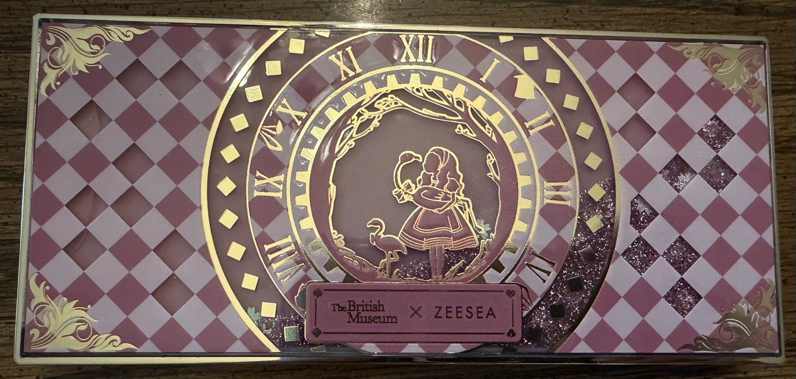 ZEESEA British Museum eye shadow palette Pink Browns Alice flamingo New w/o box ZEESEA British Museum eye shadow palette Pink Browns Alice flamingo New w/o box