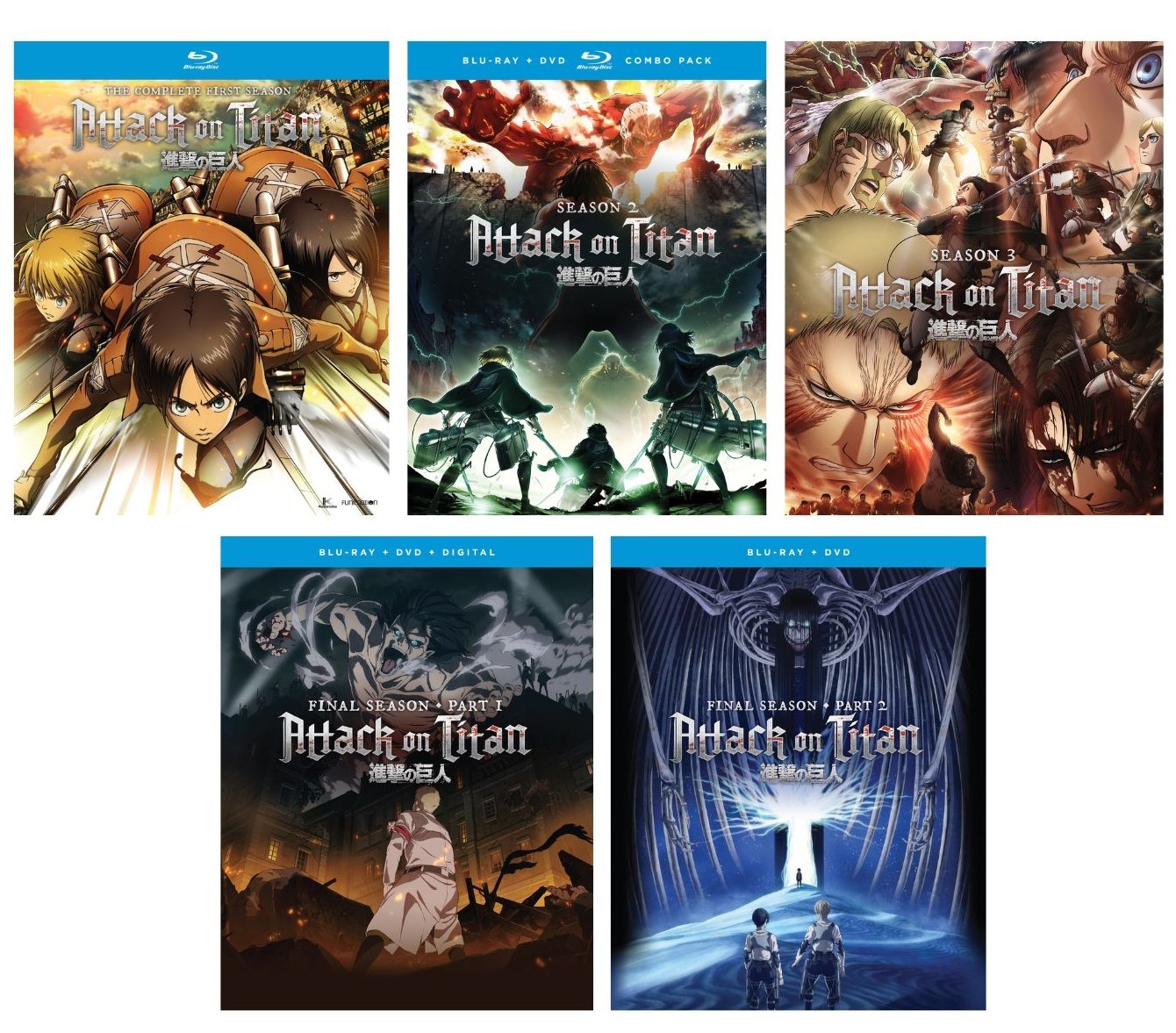 New Attack on Titan Collection (Blu-ray) New Attack on Titan Collection (Blu-ray)