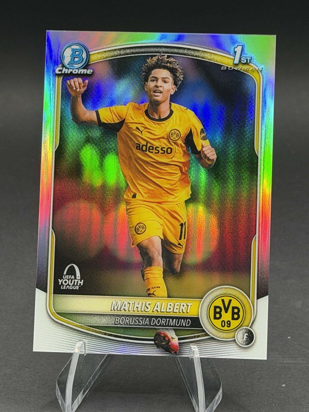 2025 Topps Chrome UCC Mathis Albert #BU-MA Bowman Youth League 1st Prospect 2025 Topps Chrome UCC Mathis Albert #BU-MA Bowman Youth League 1st Prospect