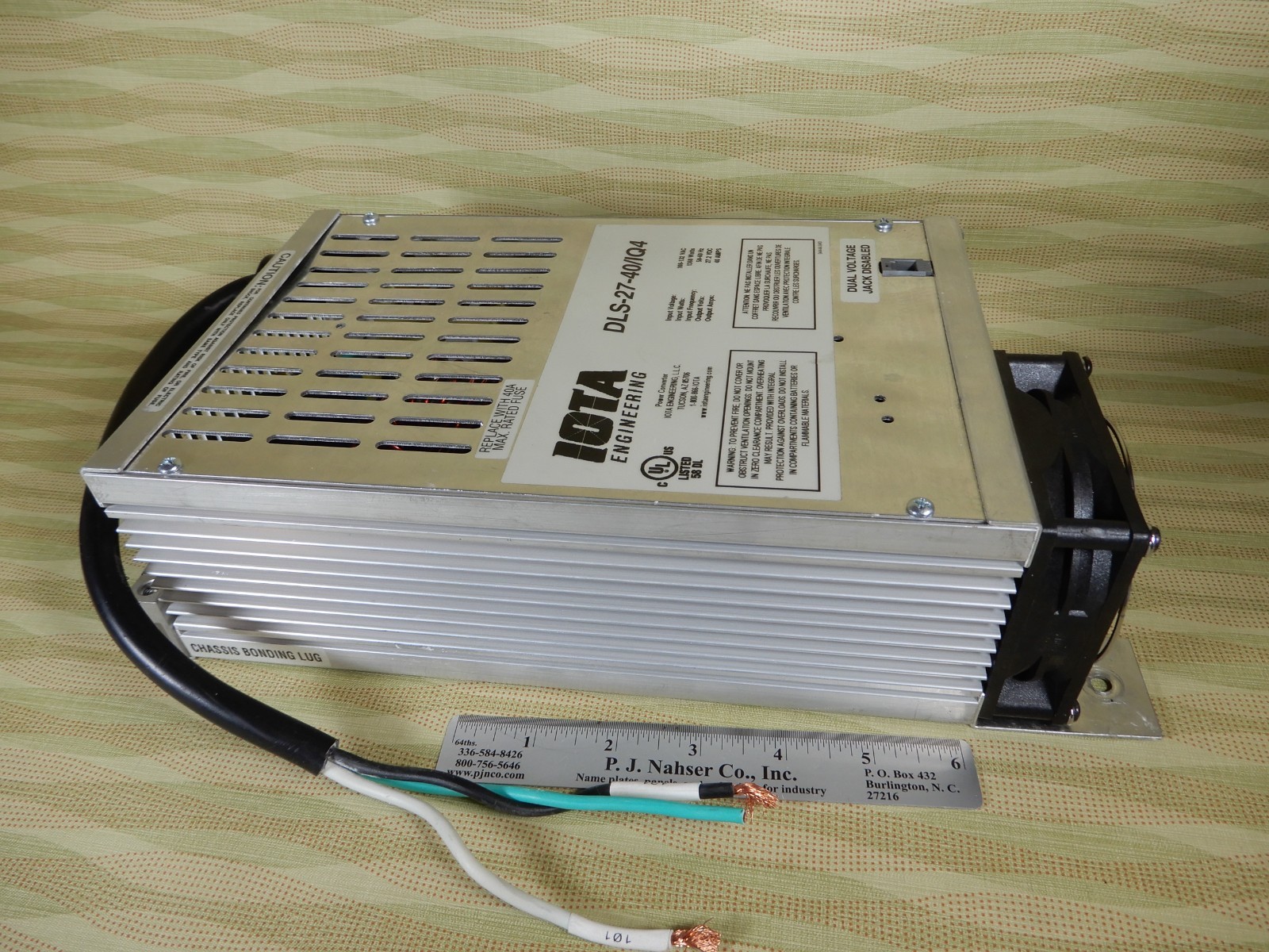 IOTA Engineering DLS-27-40/IQ4 4 Stage Automatic Smart Battery Charger 24V 40A