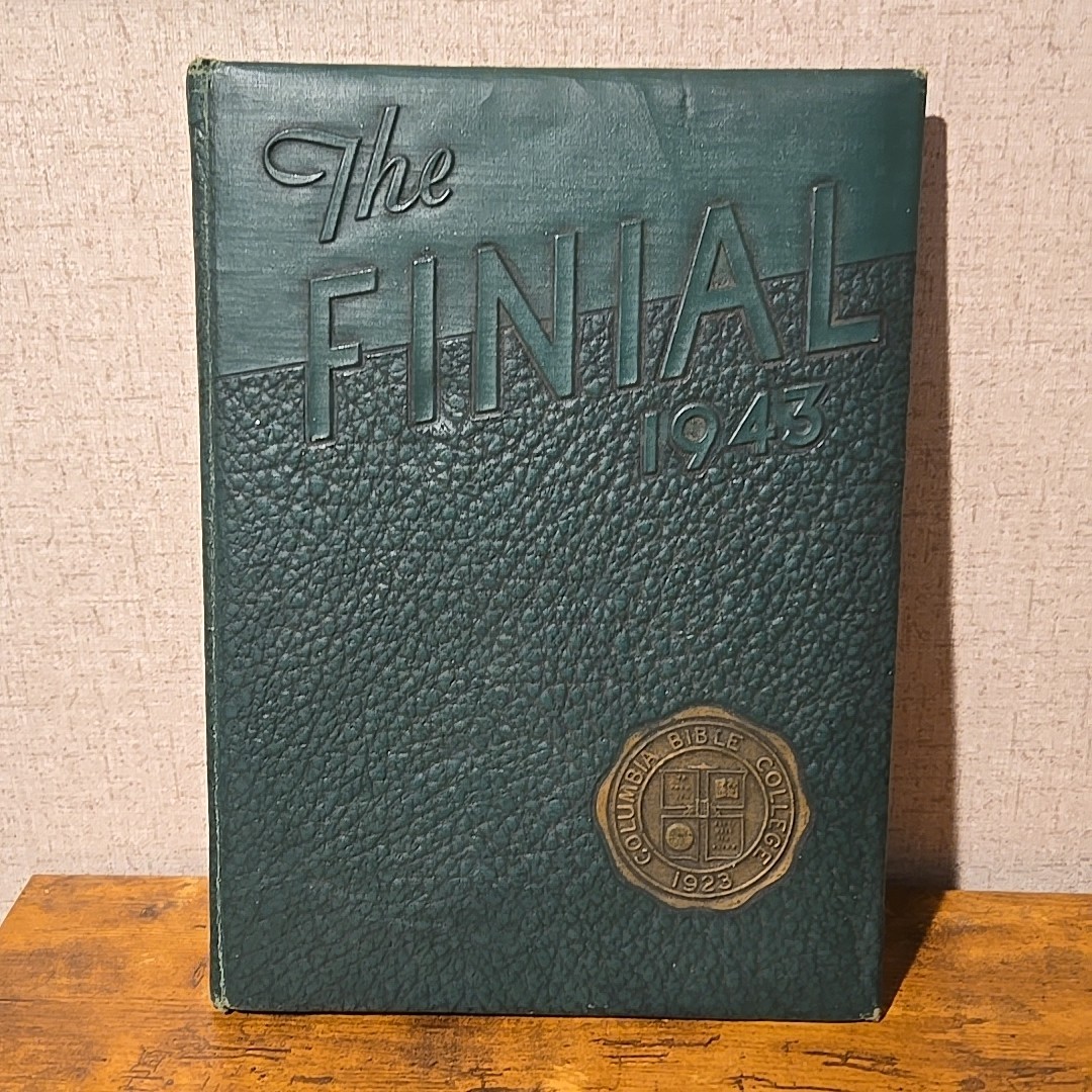 1943 COLUMBIA BIBLE COLLEGE Vintage Yearbook South Carolina World War II 1943 COLUMBIA BIBLE COLLEGE Vintage Yearbook South Carolina World War II
