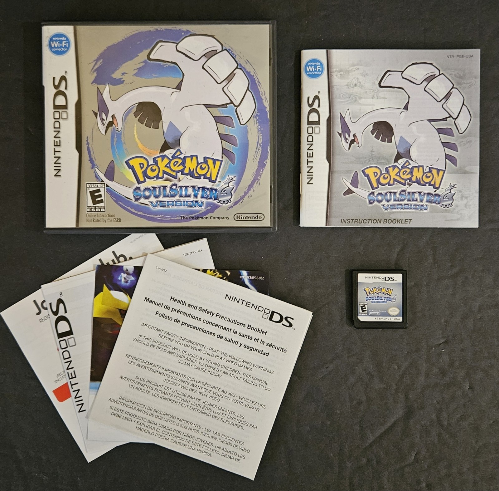 Pokemon SoulSilver Version (Nintendo DS 2010) CIB Tested Working Authentic Pokemon SoulSilver Version (Nintendo DS 2010) CIB Tested Working Authentic