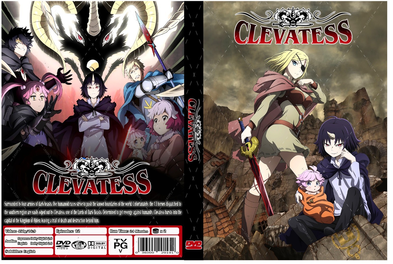 Clevatess Anime Series Episodes 1-12 Dual Audio English/Japanese Clevatess Anime Series Episodes 1-12 Dual Audio English/Japanese