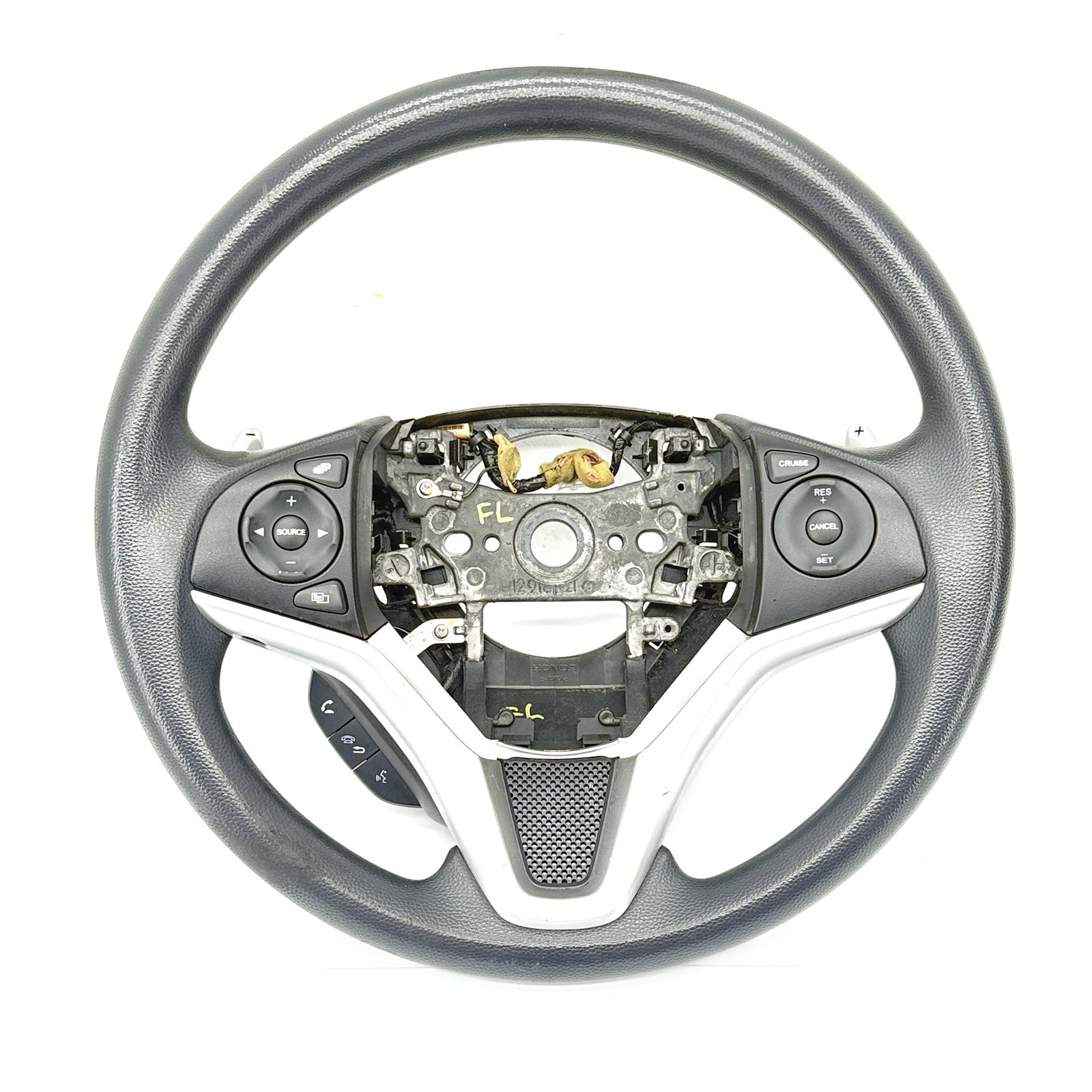 2015 - 2020 HONDA FIT STEERING WHEEL W/AUDIO CRUISE CONTROL SWITCH ASSEMBLY OEM