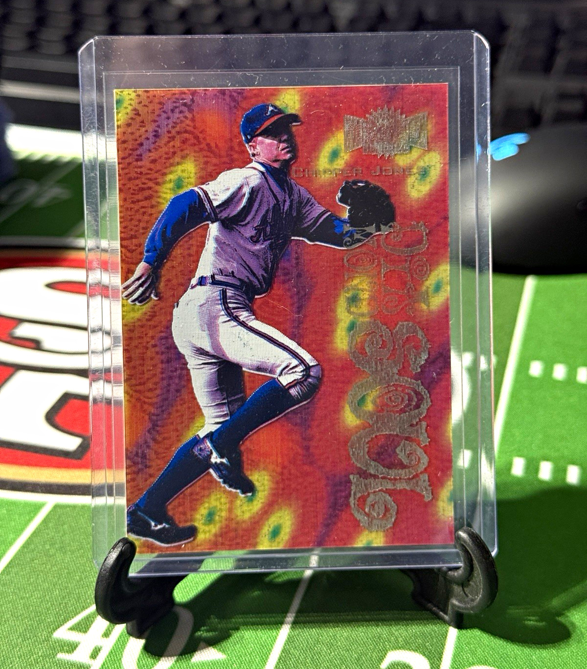 Fleer SkyBox 1999 Metal Universe Diamond Soul Chipper Jones Braves #3 DS Fleer SkyBox 1999 Metal Universe Diamond Soul Chipper Jones Braves #3 DS