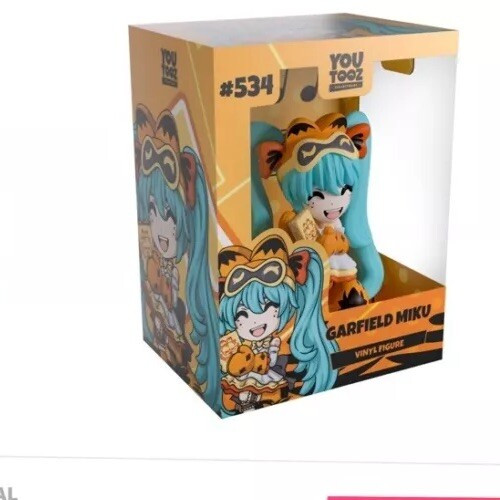 Youtooz- Garfield Hatsune Miku Vinyl Figure *Sold Out* Youtooz- Garfield Hatsune Miku Vinyl Figure *Sold Out*