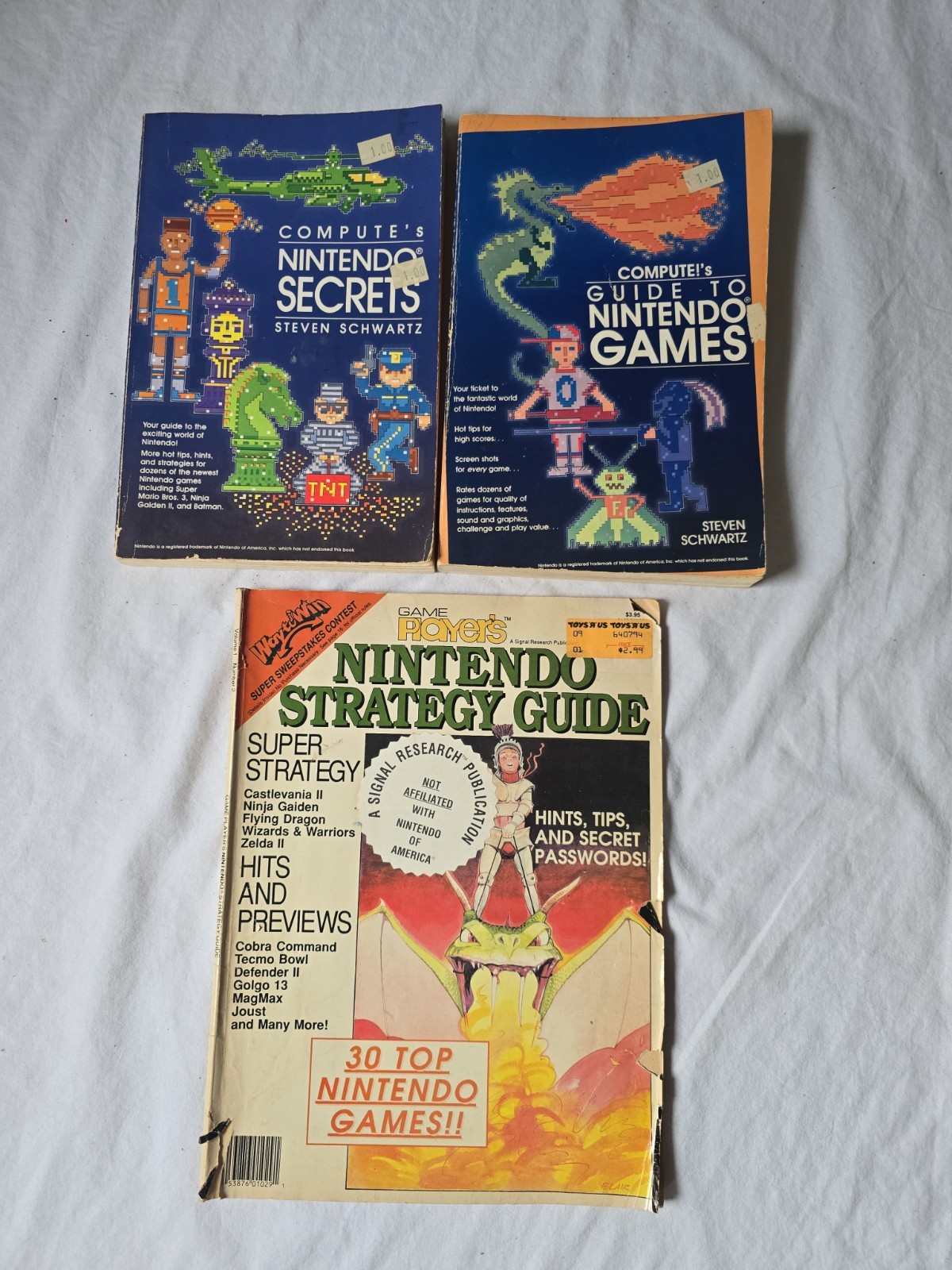 Vintage 1988-1990 Game Player's NIntendo Secrets Strategy Guide Buyer's Guide Vintage 1988-1990 Game Player's NIntendo Secrets Strategy Guide Buyer's Guide