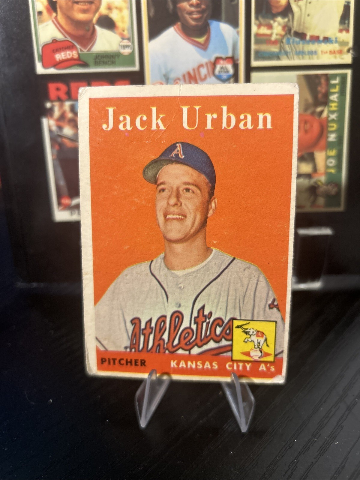 1958 Topps Jack Urban (Kansas City Athletics) #367 G/VG 1958 Topps Jack Urban (Kansas City Athletics) #367 G/VG