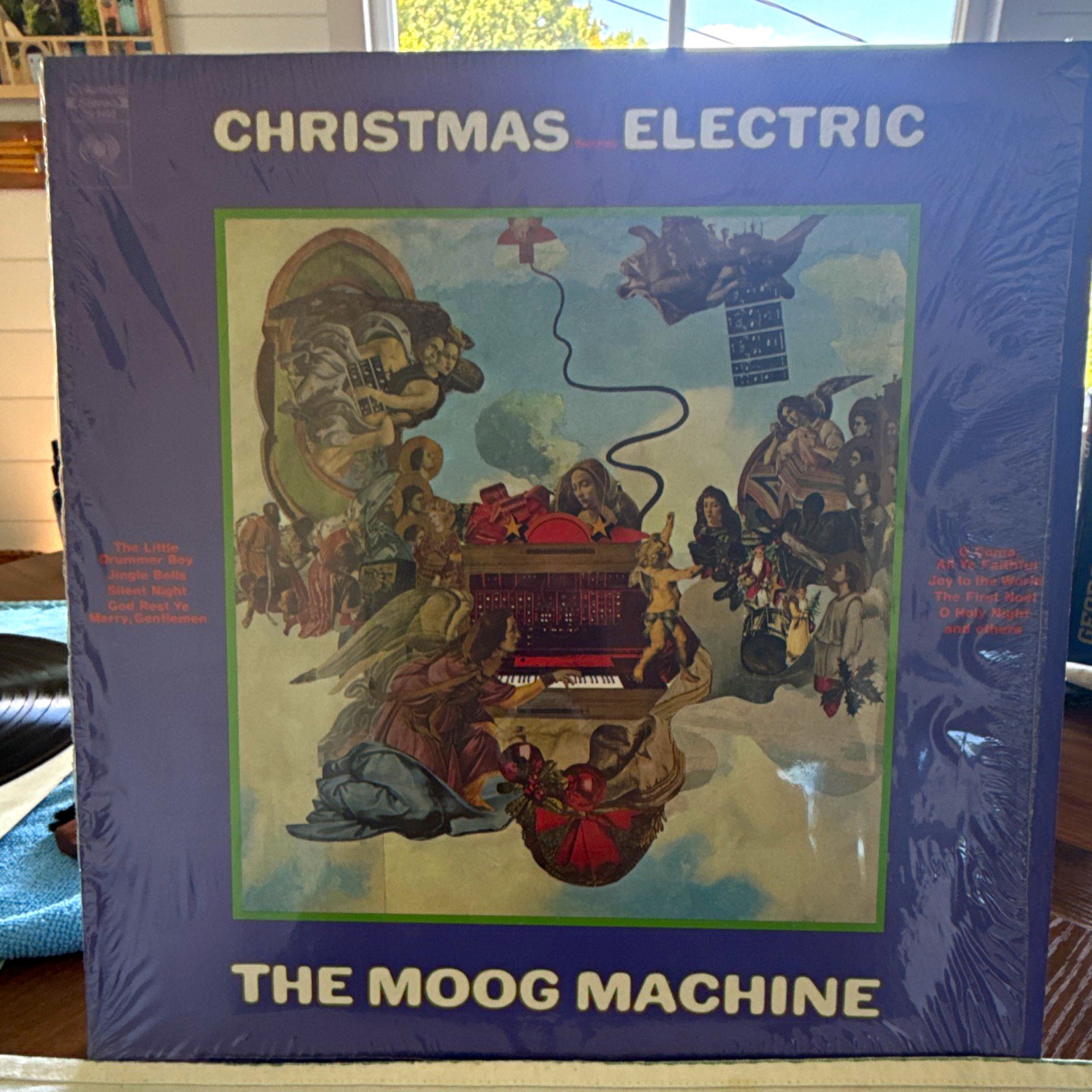 The Moog Machine Christmas Becomes Electric LP 12\