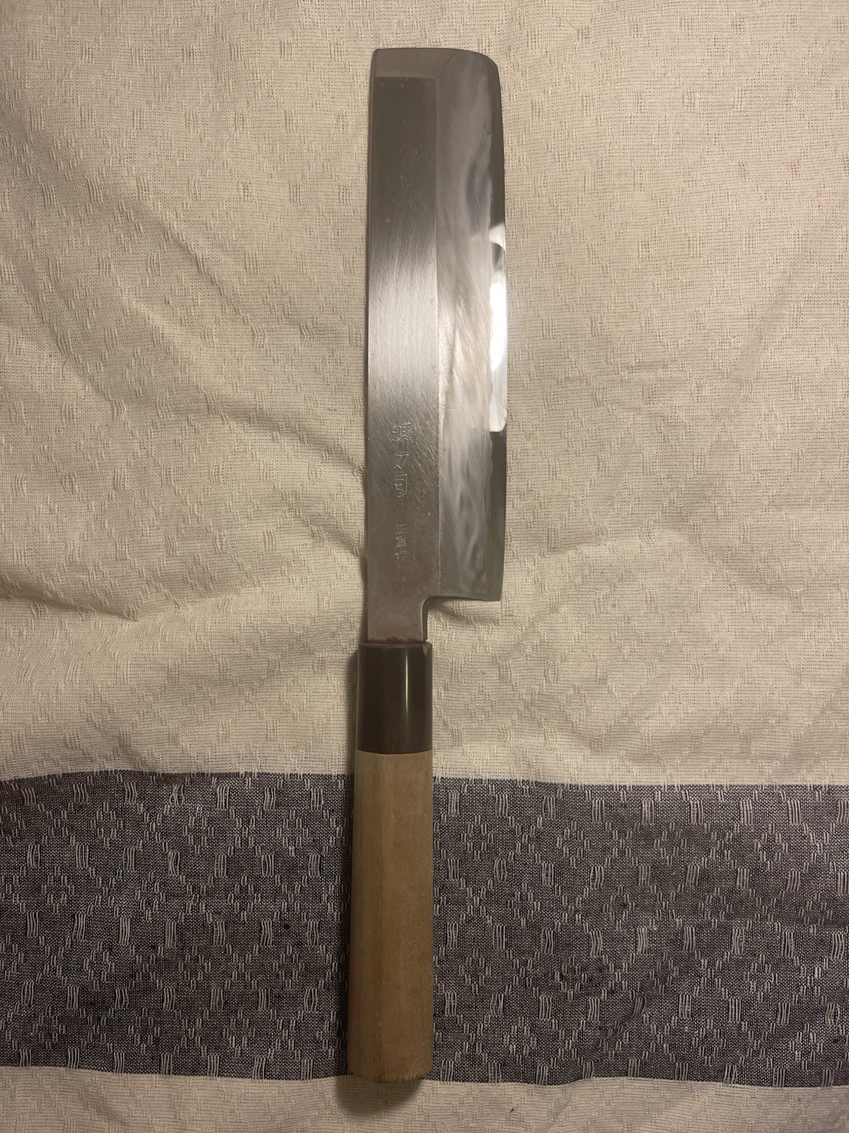 Japanese Usuba knife 180mm Sakai Tohji Masashige 堺刀司 正重作 kitchen knife