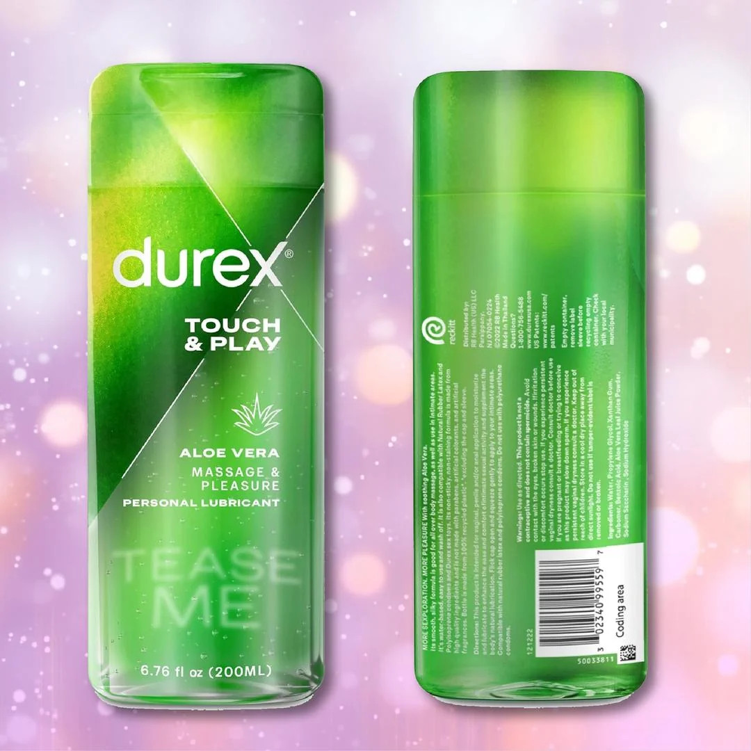 Durex Touch & Play Personal Lubricant with Aloe