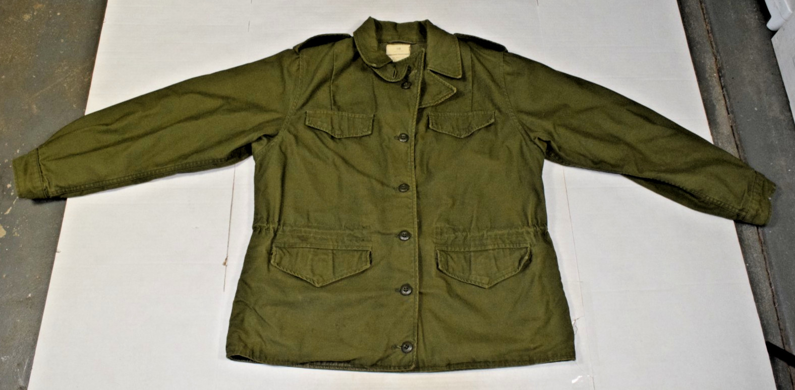 Vintage 70s Womens Military Field Coat Size S/M Greenbrier Industries Lined 1978 Vintage 70s Womens Military Field Coat Size S/M Greenbrier Industries Lined 1978