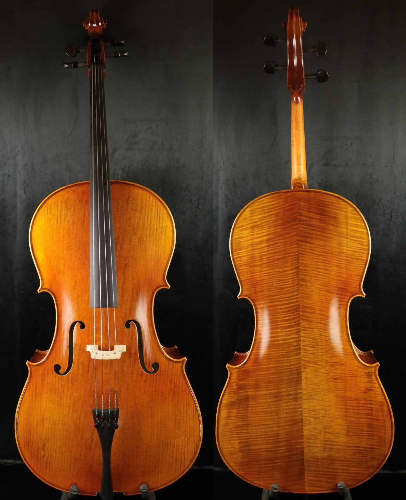 Wonderful Sound Cello Master Handmade after Antonio Stradivari 1710 Cello 4/4