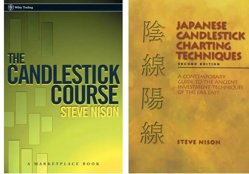 Japanese Candlestick & The CandleStick Course Combo Set By STEVE NISON New Stoc.