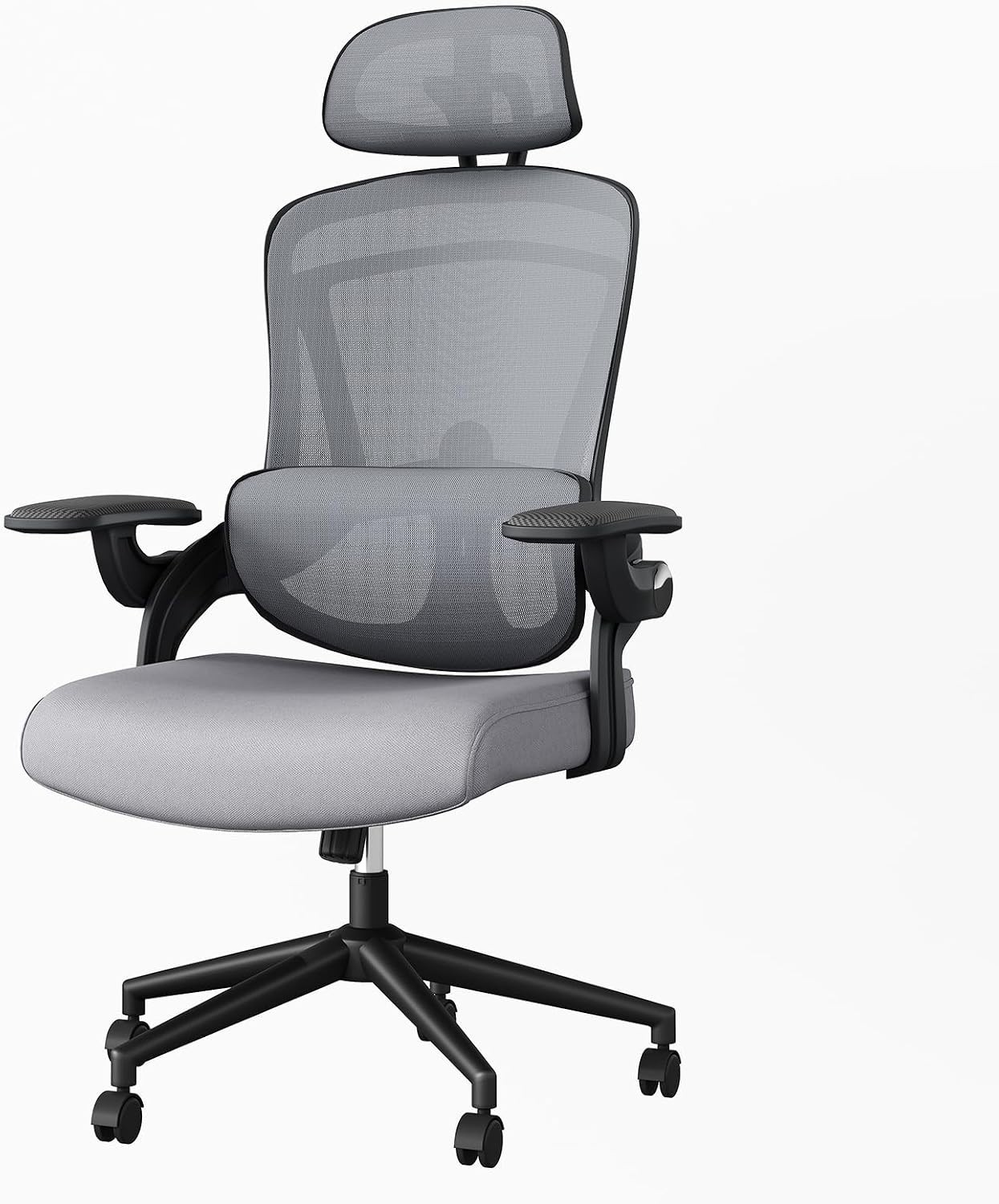 DUMOS Executive Home Office Chair, Ergonomic Computer Desk Chair, Mesh