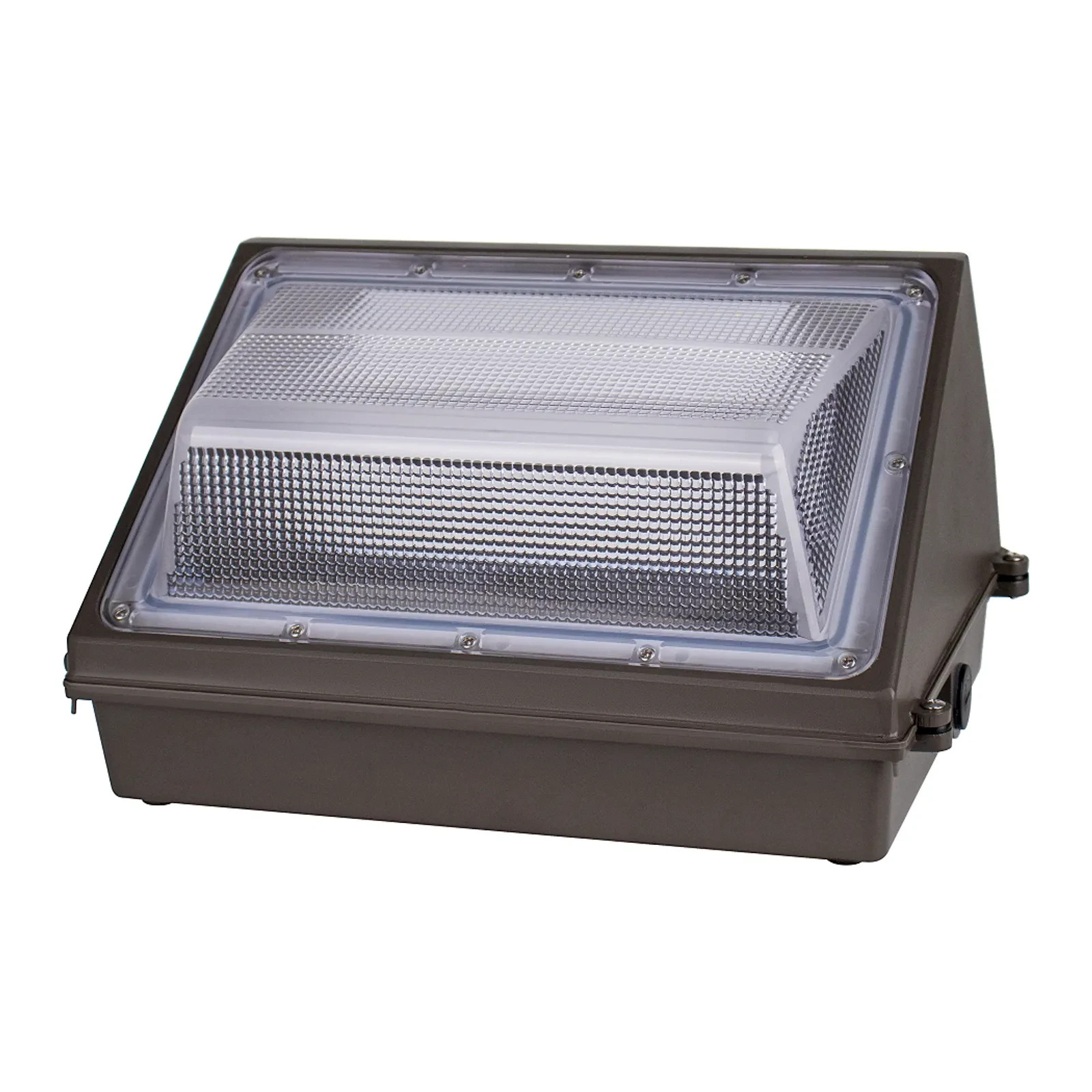 120W LED Wall Pack 5000K Semi Cutoff Bronze Outdoor Security Lighting Light
