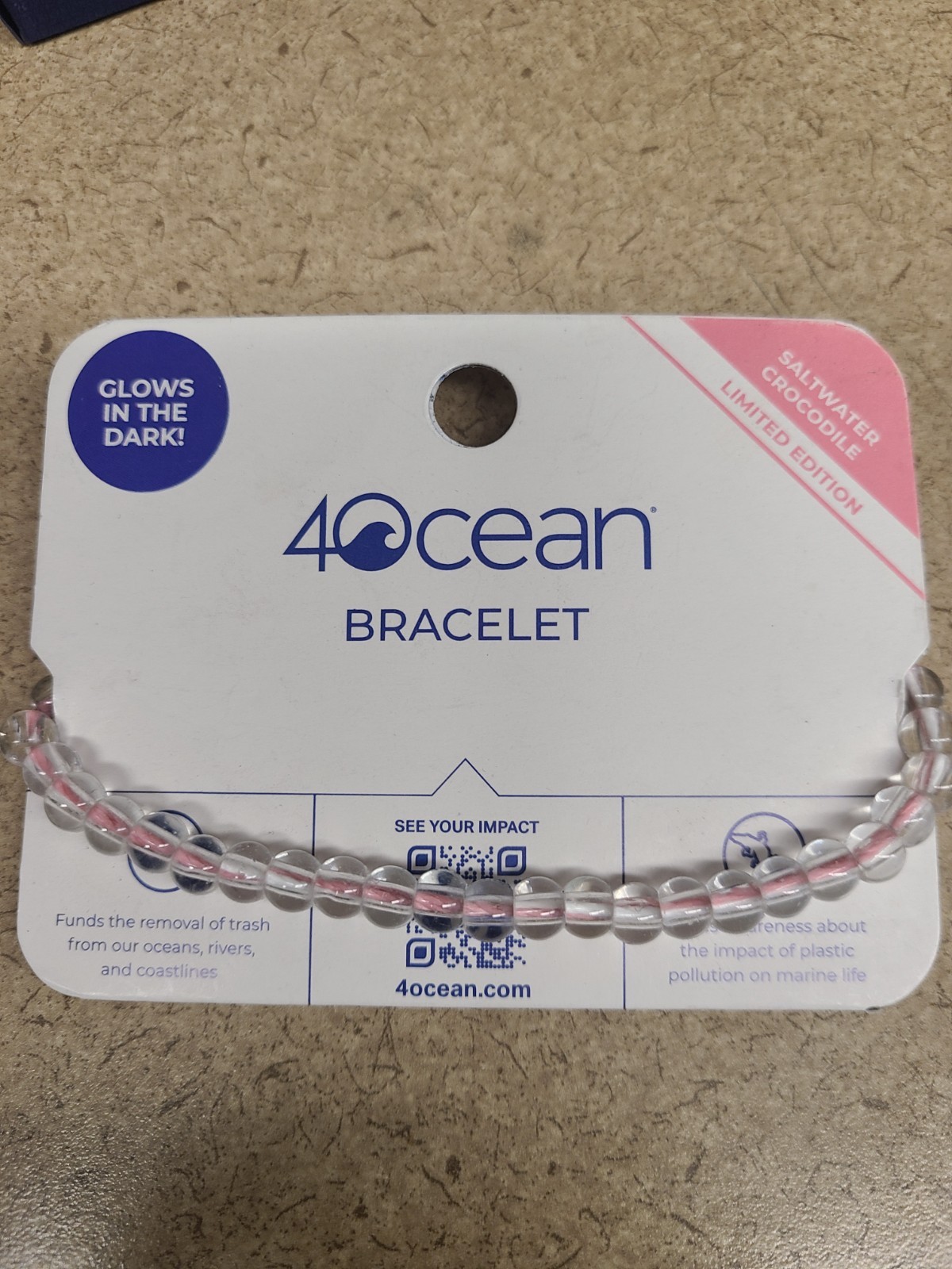 Saltwater Crocodile 4Ocean Bracelet LTD Edition