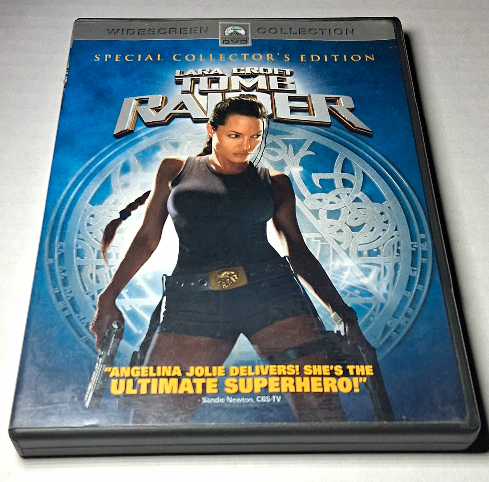 Paramount Pictures Lara Croft Tomb Raider DVD 2001 PG-13 Jolie Widescreen Paramount Pictures Lara Croft Tomb Raider DVD 2001 PG-13 Jolie Widescreen