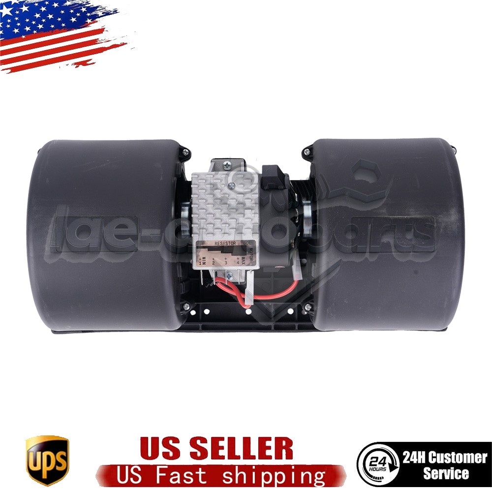 New 1977564C2 Blower Motor Assembly 12V for Case 570LXT 580L 580SL 590L 590SL