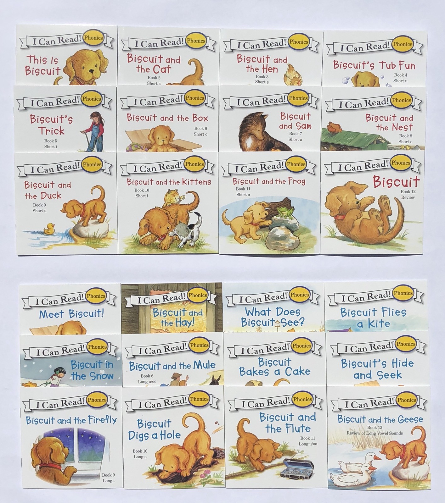 Biscuit I Can Read Phonics Kids Books Lot 24 Biscuit I Can Read Phonics Kids Books Lot 24