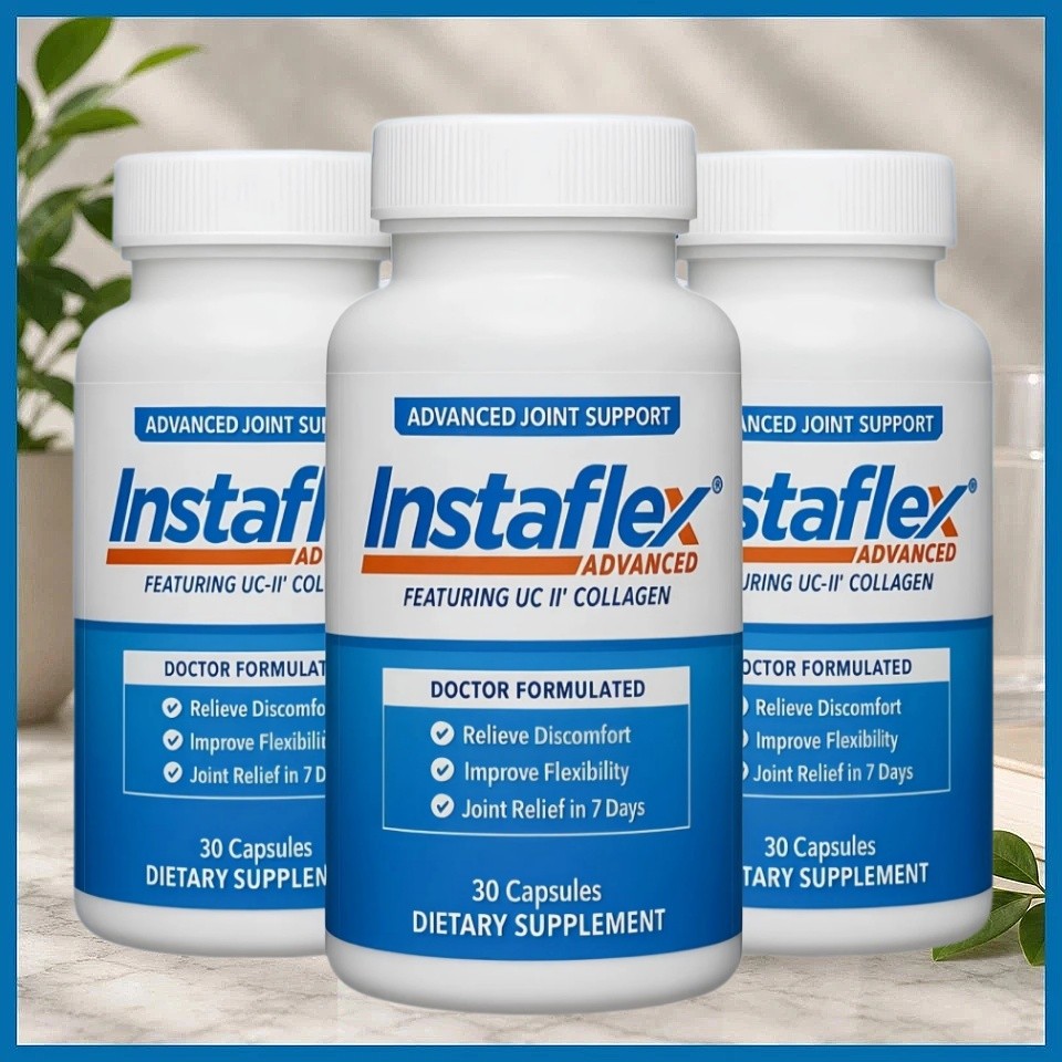 PACK OF 3 Instaflex Advanced Joint Support Doctor Formulated 30 Capsules USA