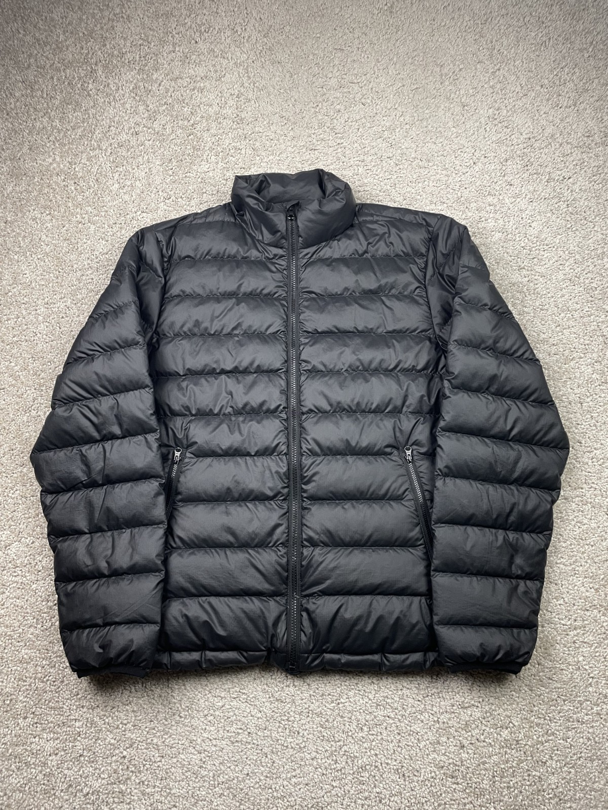 Outerknown Puffer Jacket Men Medium Black 700 Duck Down Insulated Outdoor Casual Outerknown Puffer Jacket Men Medium Black 700 Duck Down Insulated Outdoor Casual