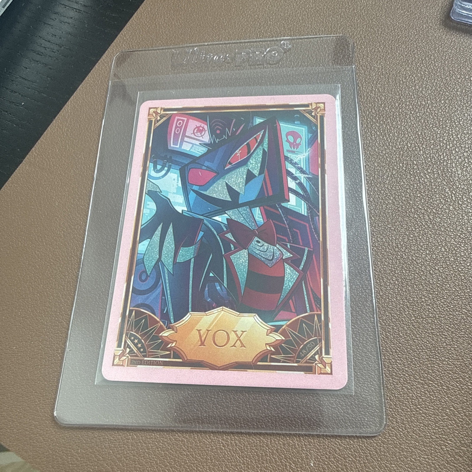 Hazbin Hotel Trading Card - VOX 48/50 Premium FOIL - Season 1 - 2nd Edition Hazbin Hotel Trading Card - VOX 48/50 Premium FOIL - Season 1 - 2nd Edition