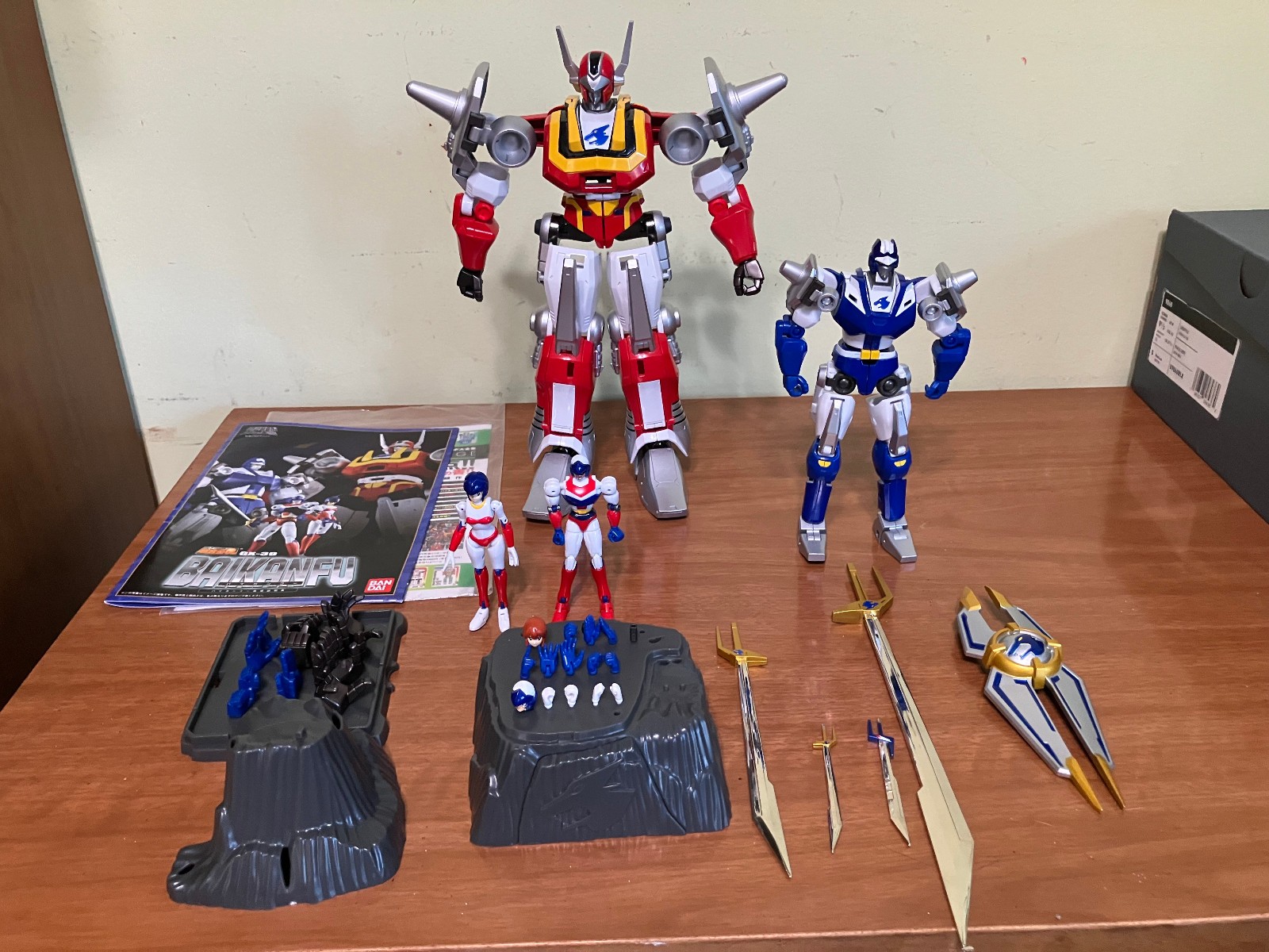 Bandai Soul of Chogokin GX-39 Baikanfu die-cast Bandai 99% complete U.S. seller Bandai Soul of Chogokin GX-39 Baikanfu die-cast Bandai 99% complete U.S. seller