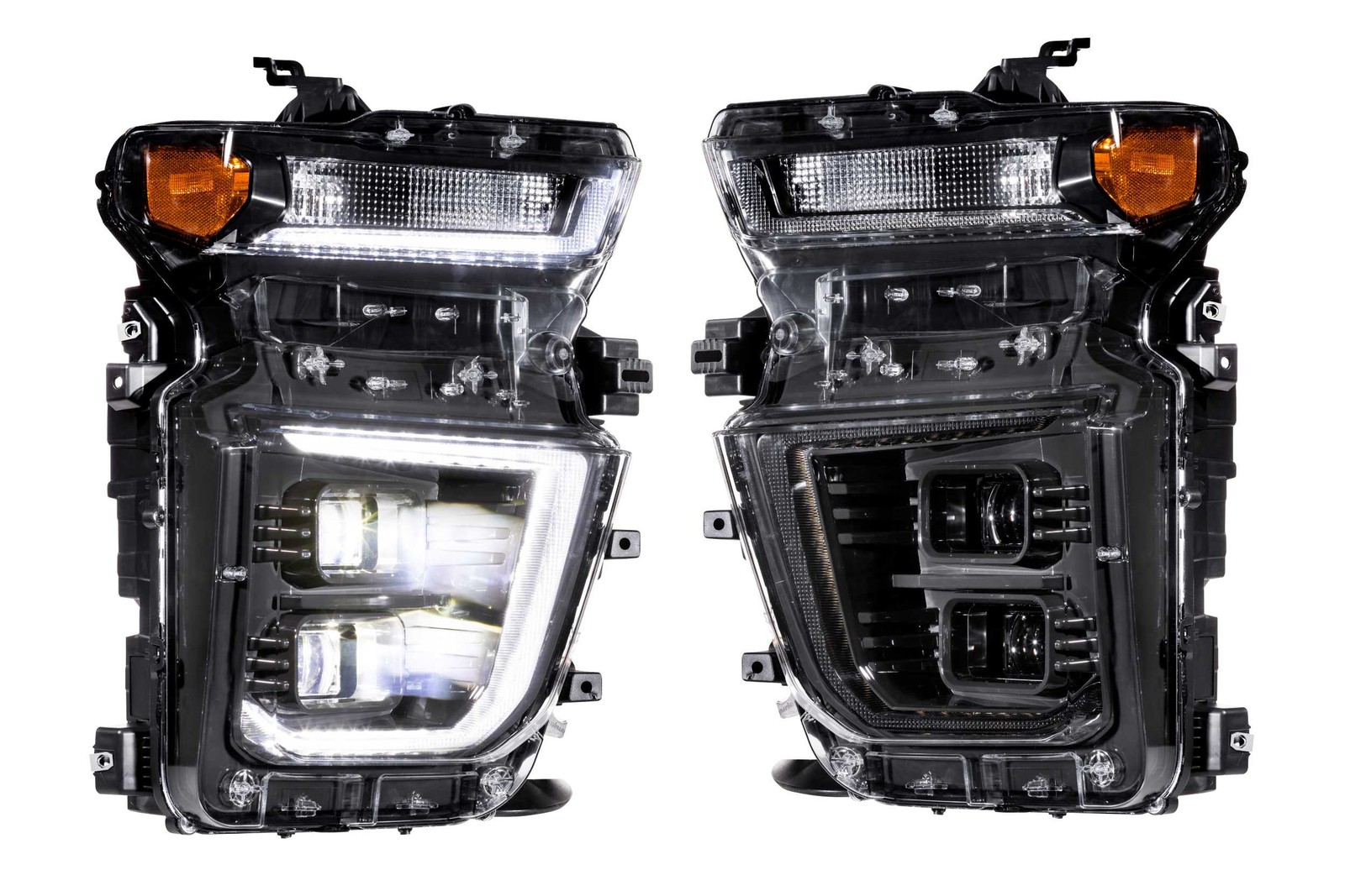 Morimoto Silverado HD XB Hybrid Headlights 20-24 Wont Fit 24 HighCountry/ZR2/LTZ