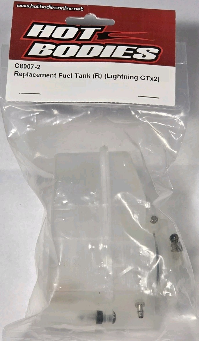 Vintage RC Hot Bodies By HPI Fuel Tank GTx2 C8007-2 Vintage RC Hot Bodies By HPI Fuel Tank GTx2 C8007-2