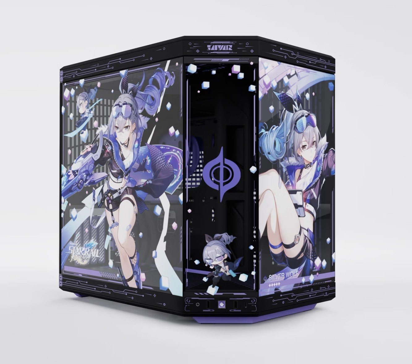 Refurbished HYTE Y70 CASE - SILVER WOLF