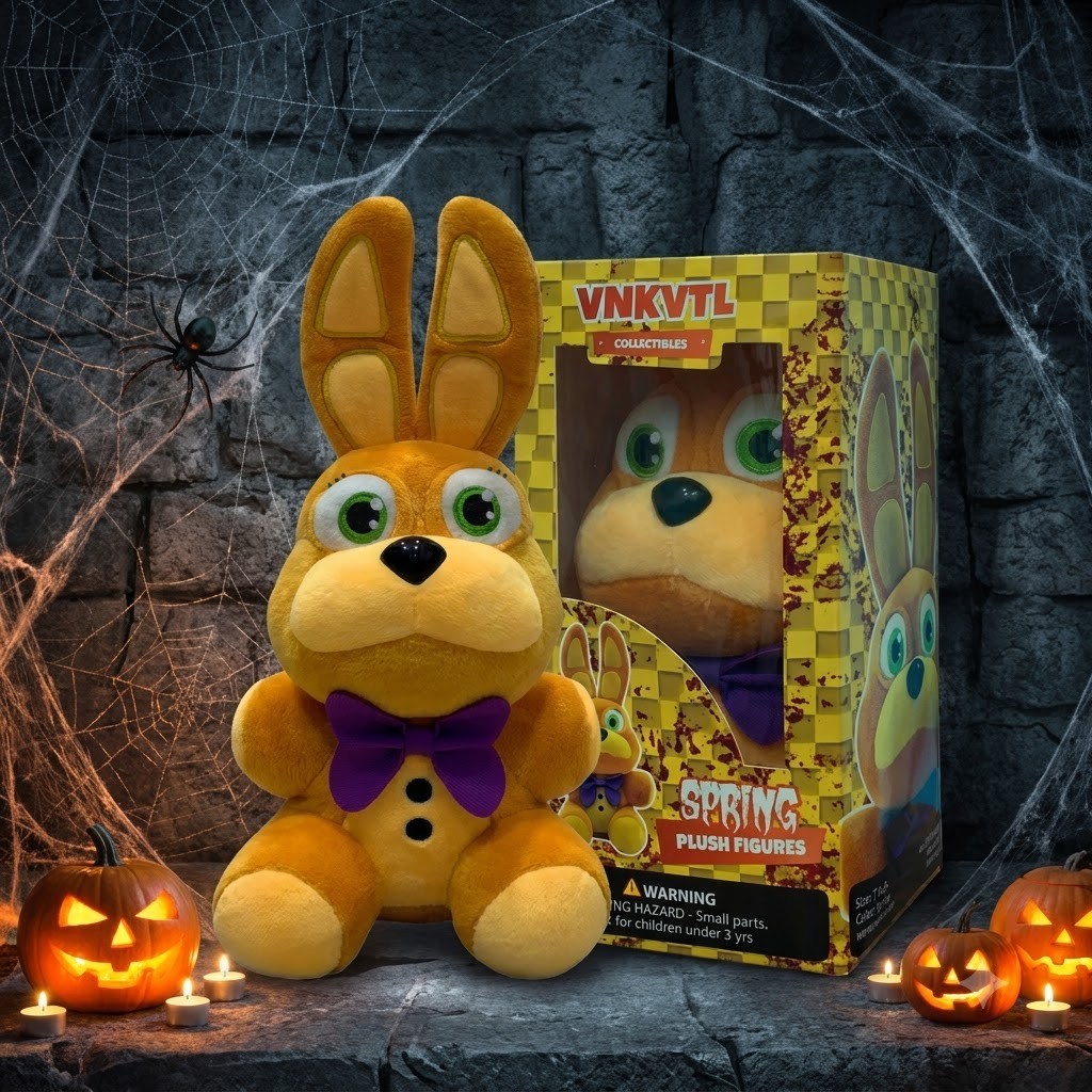 five nights at freddys spring bonnie plush 7 inches tall rare Special Edition