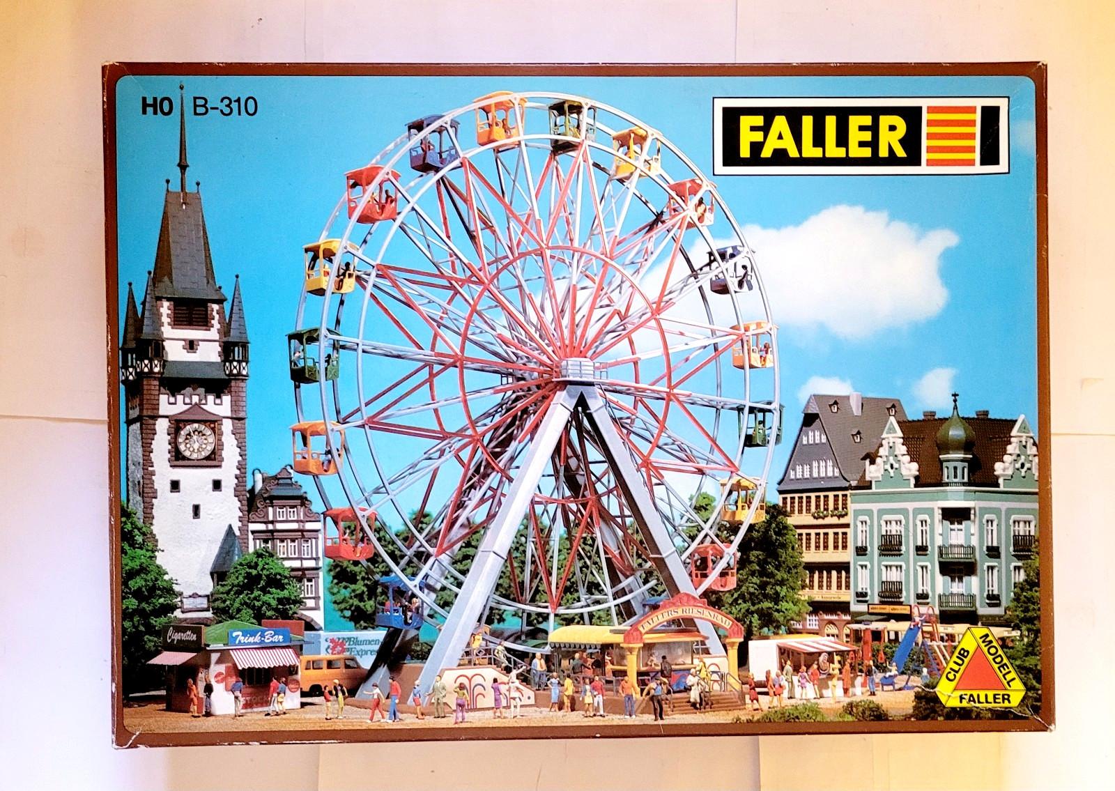 Faller Ferris Wheel Model Train Railroad HO New Old Stock Vintage Faller Ferris Wheel Model Train Railroad HO New Old Stock Vintage