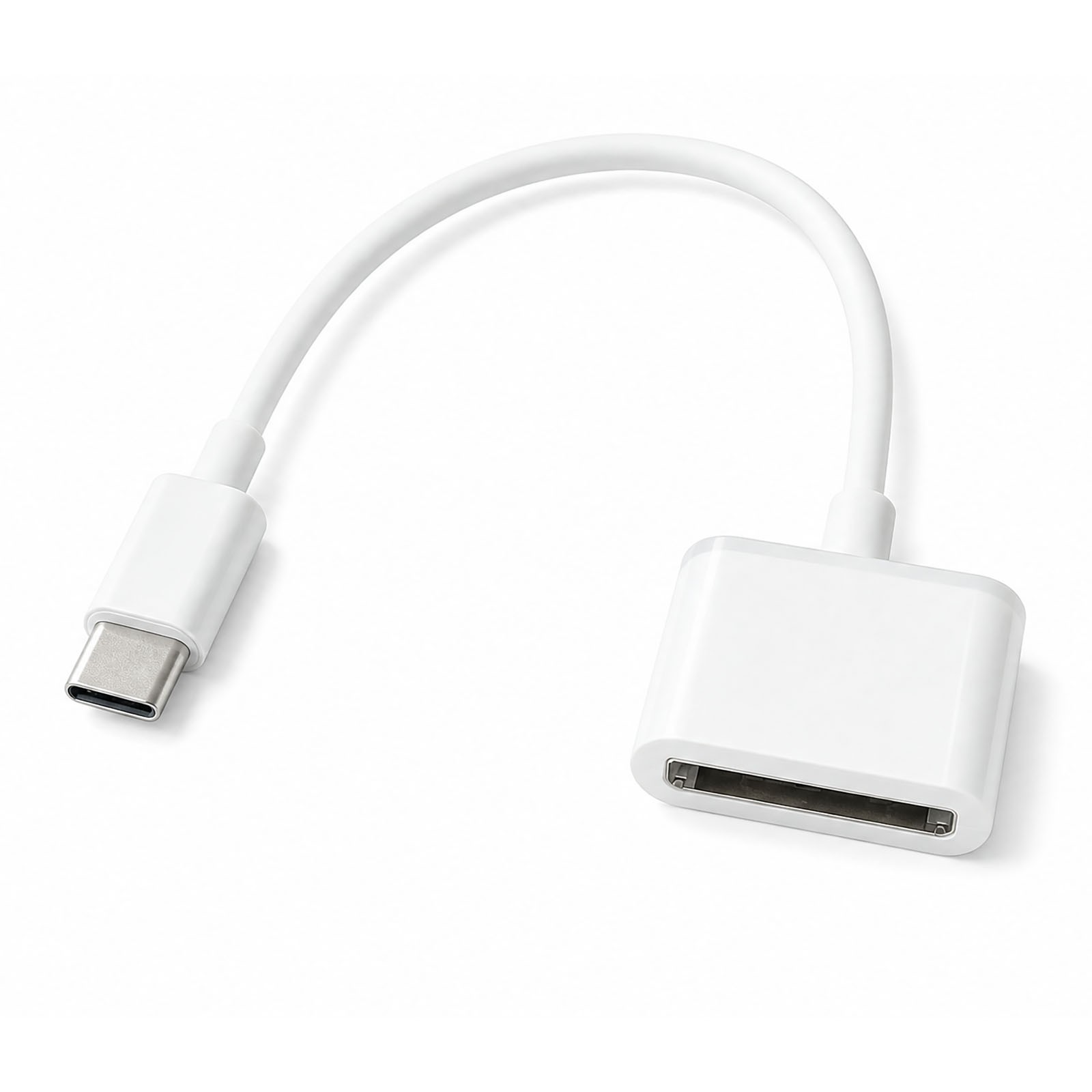 For Apple 30pin Female to USB 3.1 Type-C USB-C Sync Data Charging Adapter Cable