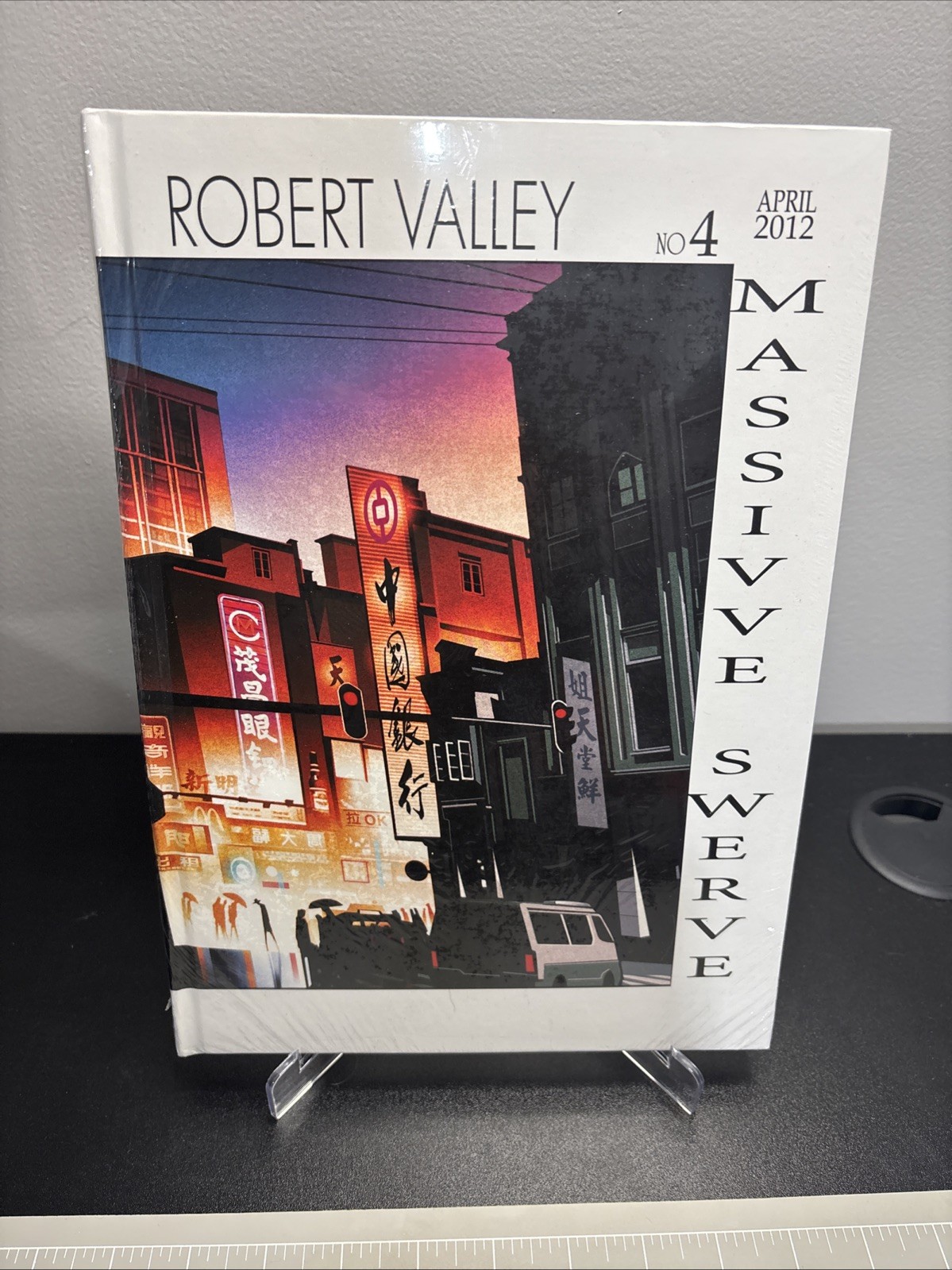 New Never Opened ORIGINAL ART DRAWING Robert Valley Massive Swerve Book 4  2012