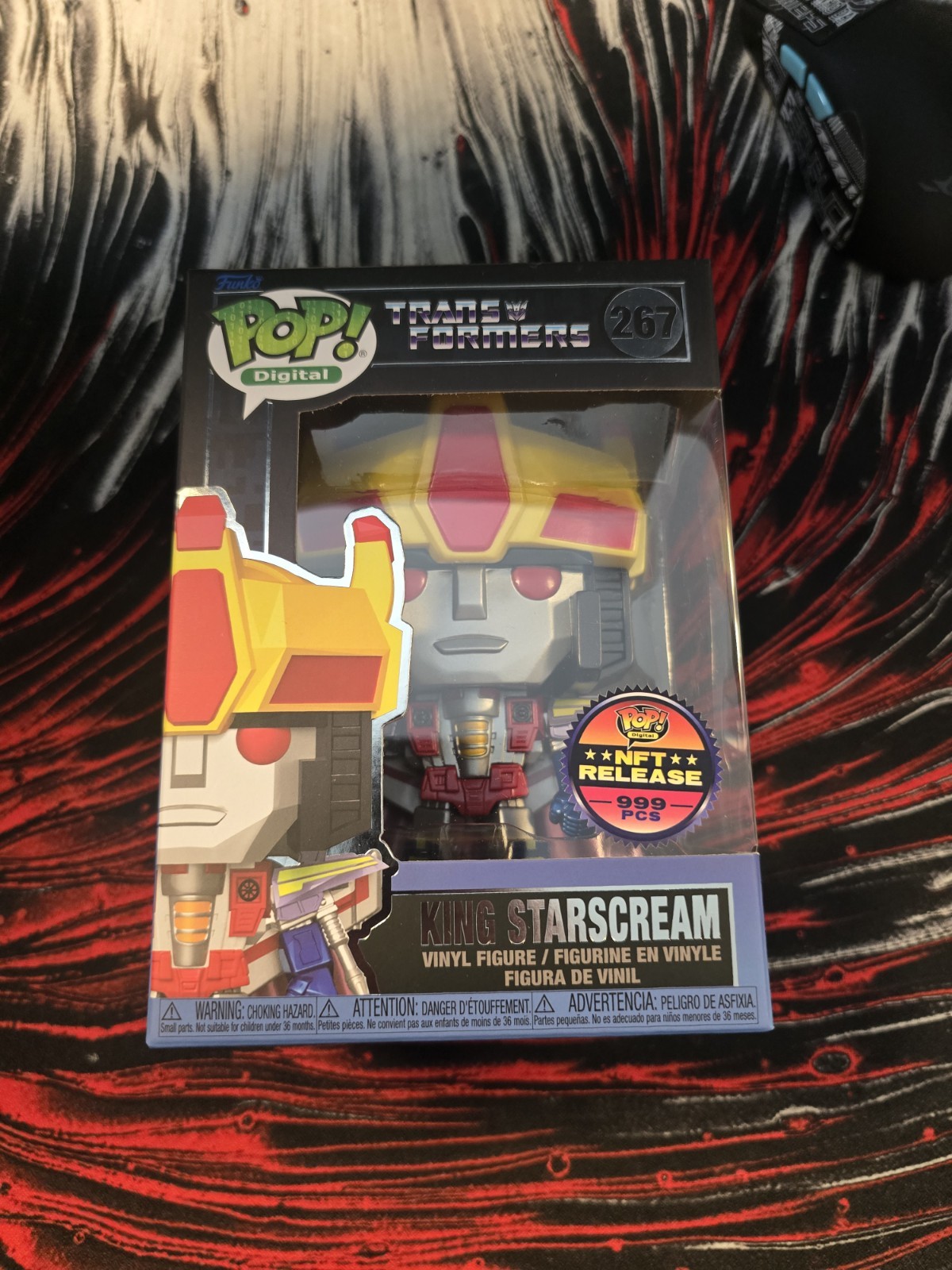 Funko Pop King Starscream 267 Transformers 999 Pieces LIMITED Exclusive Funko Pop King Starscream 267 Transformers 999 Pieces LIMITED Exclusive