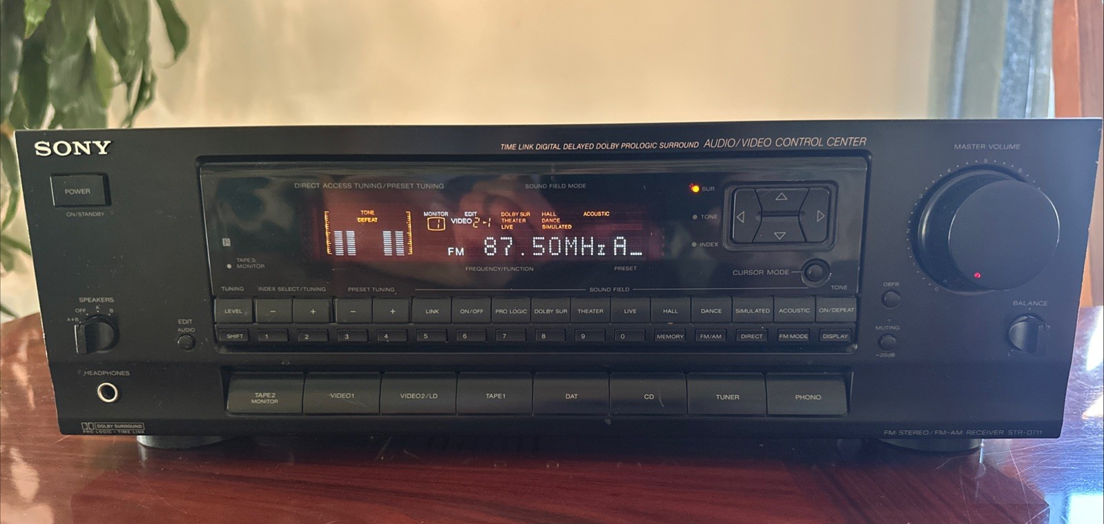 Sony STR-D711 Receiver HiFi Stereo 5.1 Channel Phono AM/FM *TESTED