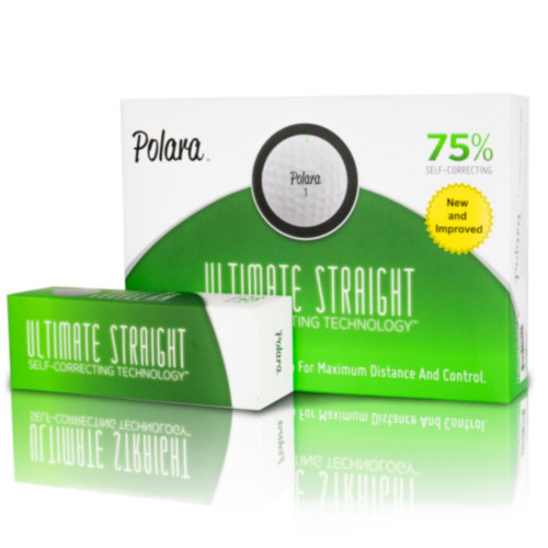 Polara Ultimate Straight Golf Balls Self-Correcting Technology 1 Dozen Polara Ultimate Straight Golf Balls Self-Correcting Technology 1 Dozen