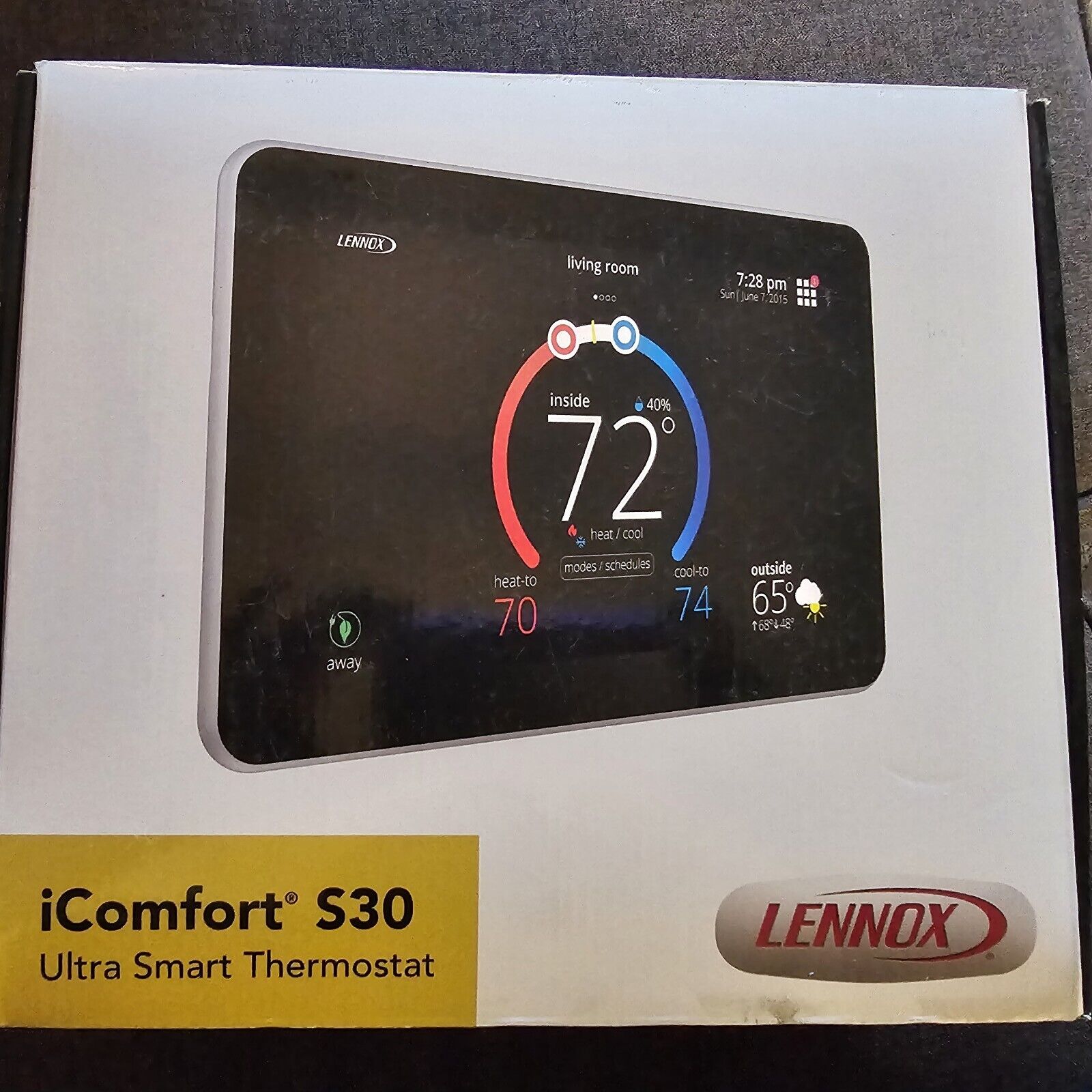 LENNOX icomfort S30 Ultra Smart Thermostat (12U67)