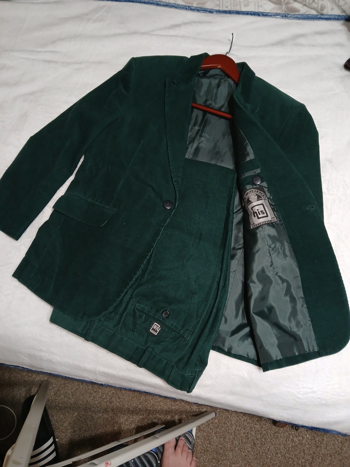 VTG H.I.S. Forest Green Corduroy Suit VTG H.I.S. Forest Green Corduroy Suit